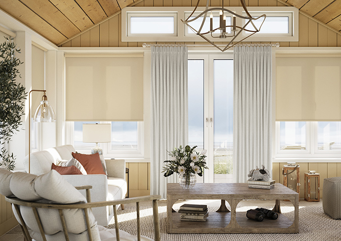 Roma, Homey Cream - Twist&Fit Roller Blind - Image 3